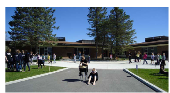 Picture of the front of Huntley Centennial Public School